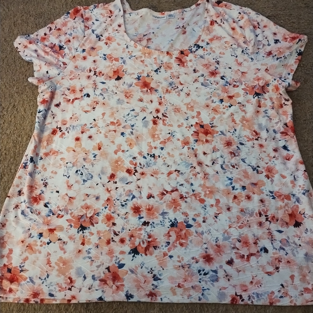 Floral Print Women's Top